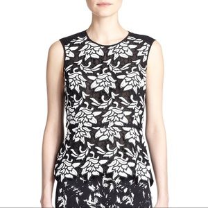 BCBG Shanine peplum top